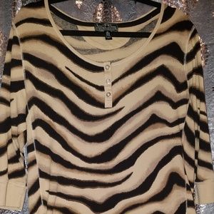 Lauren Active Ralph Lauren animal print long sleev
